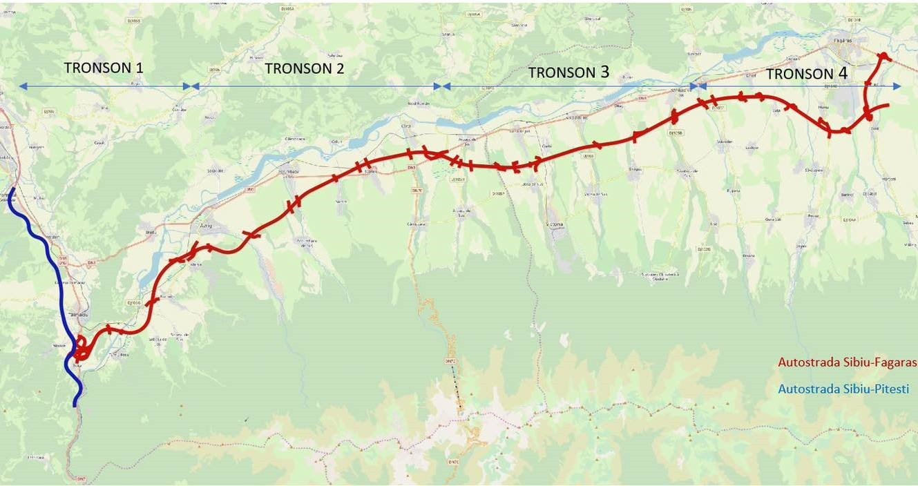 A13 Sibiu Făgăras 