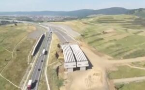 șantierul secțiunii 2 (Boița – Cornetu) a Autostrăzii Sibiu - Pitesti (A1)
