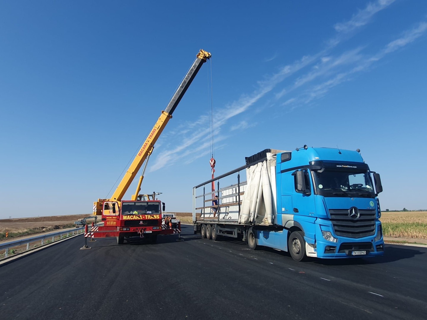 drumul de legătură DN 69 – A1 - august 2025